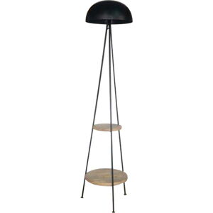 Černá stojací lampa (výška 150 cm) Ardecor – Sema