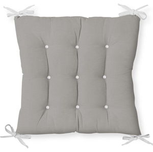 Podsedák na židli Minimalist Cushion Covers Gray Seat, 40 x 40 cm
