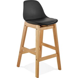 Černá barová židle Kokoon Elody, výška 86,5 cm