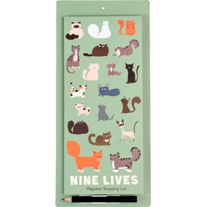 Zápisník 60 stránek Nine Lives – Rex London