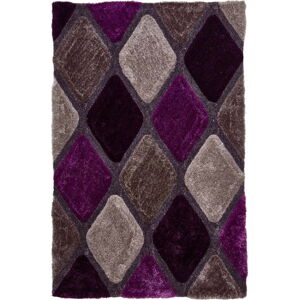 Tmavě fialový ručně tkaný koberec 150x230 cm Noble House – Think Rugs