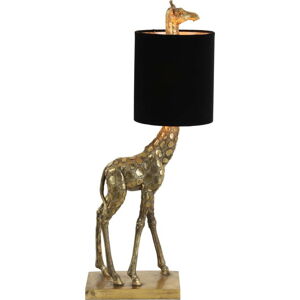 Stolní lampa v černo-bronzové barvě (výška 61 cm) Giraffe – Light & Living