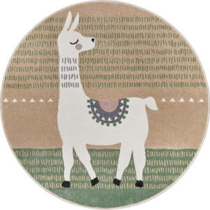 Dětský koberec Hanse Home Alpaca Dolly, ø 80 cm