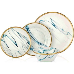 24dílný set porcelánového nádobí Mia Lucid Blues