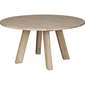 Jídelní stůl z dubového dřeva WOOOD Rhonda, ø 150 cm