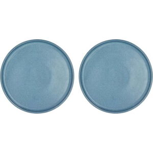 Modré dezertní porcelánové talíře v sadě 2 ks ø 20.8 cm Fjord - Villa Collection
