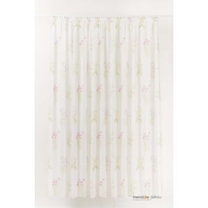 Bílá záclona 140x260 cm Godiva – Mendola Fabrics