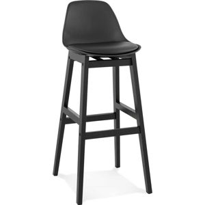 Černá barová židle Kokoon Turel, výška sedu 79 cm