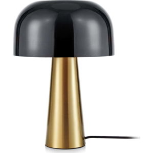 Stolní lampa v měděné barvě s černým stínidlem Markslöjd Blanca