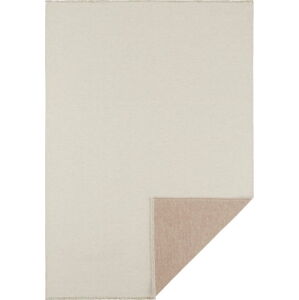Krémovo-béžový oboustranný koberec Hanse Home Duo, 200 x 290 cm