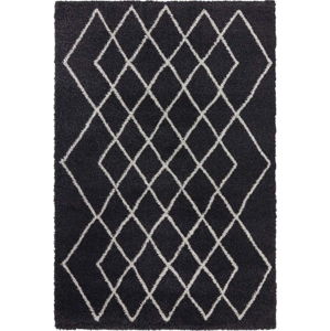 Antracitový koberec Elle Decor Passion Bron, 80 x 150 cm