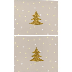 Látková prostírání s vánočním motivem v sadě 2 ks 35x45 cm – Butter Kings