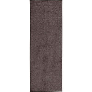 Antracitově šedý běhoun Hanse Home Pure, 80 x 400 cm