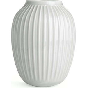 Bílá kameninová váza Kähler Design Hammershoi, ⌀ 20 cm