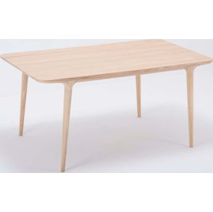 Jídelní stůl z dubového dřeva 90x160 cm Fawn – Gazzda