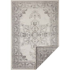 Šedo-krémový venkovní koberec NORTHRUGS Borbon, 80 x 150 cm