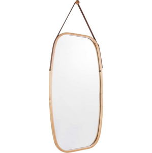 Nástěnné zrcadlo v bambusovém rámu PT LIVING Idylic, délka 74 cm