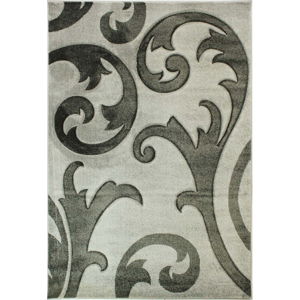 Šedý koberec Flair Rugs Elude Grey, 80 x 150 cm