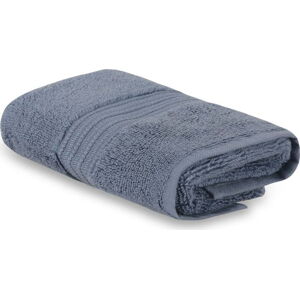 Modrý bavlněný ručník 30x50 cm Chicago – Foutastic