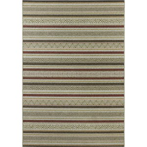 Zelený koberec vhodný i na ven Elle Decor Bloom Rodez, 140 x 200 cm
