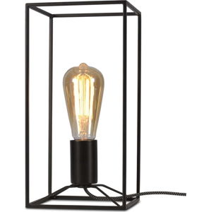 Černá stolní lampa Citylights Antwerp, výška 30 cm
