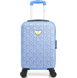 Modré skořepinové zavazadlo na 4 kolečkách LPB Alicia, 31 l