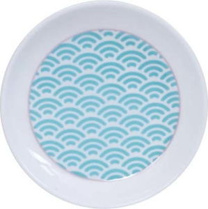 Modro-bílý talířek Tokyo Design Studio Star/Wave, ø 9 cm