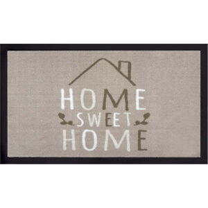 Béžová rohožka Hanse Home Home Sweet Home, 45 x 75 cm