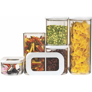 Set 5 úložných boxů na potraviny Mepal Modula Starter