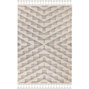 Krémově šedý koberec Flair Rugs Hampton, 80 x 150 cm